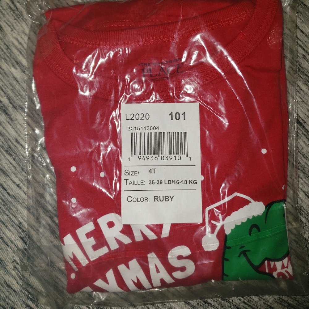 Childrens place boys 4t holiday/ Christmas shirt